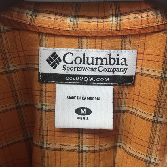 Columbia Short Sleeve Button up Shirt - Picture 3 of 5